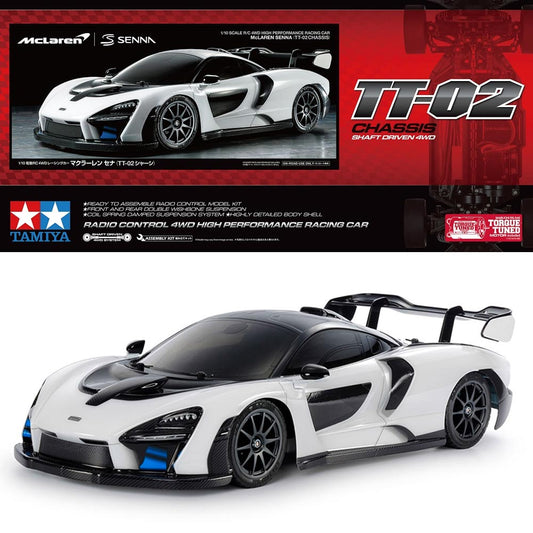 Tamiya RC McLaren Senna (TT-02) 1:10 Assembly Kit 58711