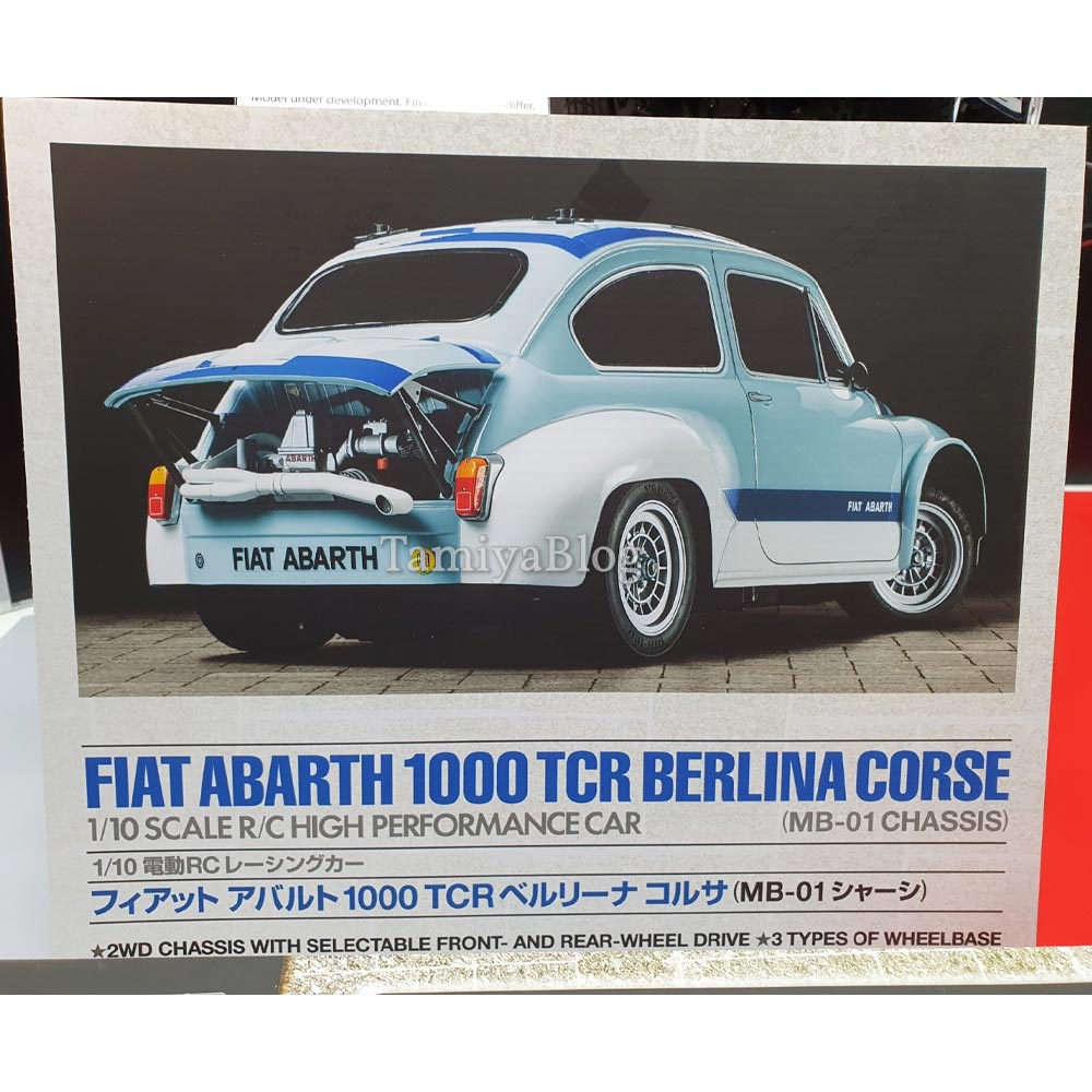 Tamiya RC 58721 1000 TCR Berlina Corse MB-01 RC Assembly Kit