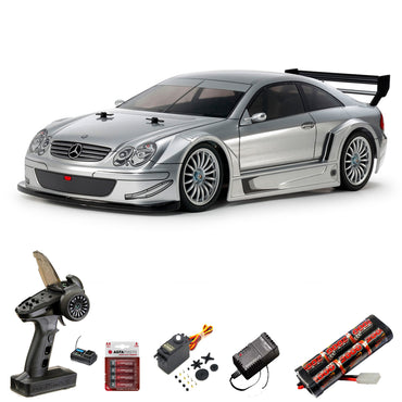Tamiya RC 58722 Mercedes CLK AMG '02 TT-02 RC Car Standard Wheel Bundle