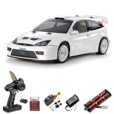 Tamiya RC 58724 2003 Ford Focus RS Custom (TT-02) 1:10 RC Standard Wheel Bundle
