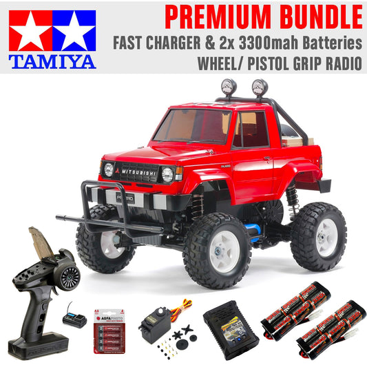Tamiya RC 58727 Mitsubishi Pajero CW-01 1:10 Car Premium Wheel Bundle