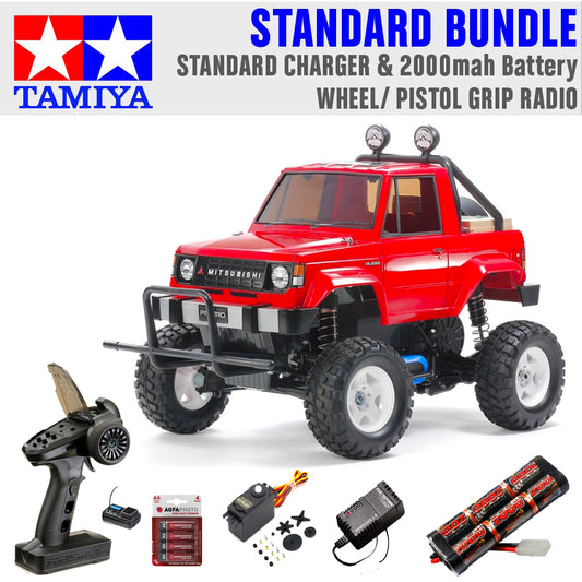 Tamiya RC 58727 Mitsubishi Pajero CW-01 1:10 Car Standard Wheel Bundle