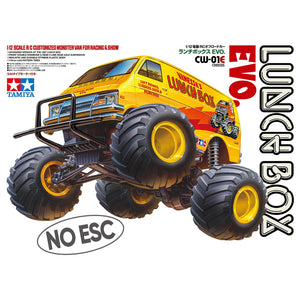 Tamiya RC 58755 Lunch Box Evo 1:12 RC Assembly Kit - NO ESC