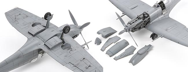 TAMIYA 60319 Spitfire MK.IXC 1:32 Aircraft Model Kit
