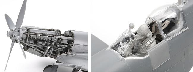TAMIYA 60319 Spitfire MK.IXC 1:32 Aircraft Model Kit