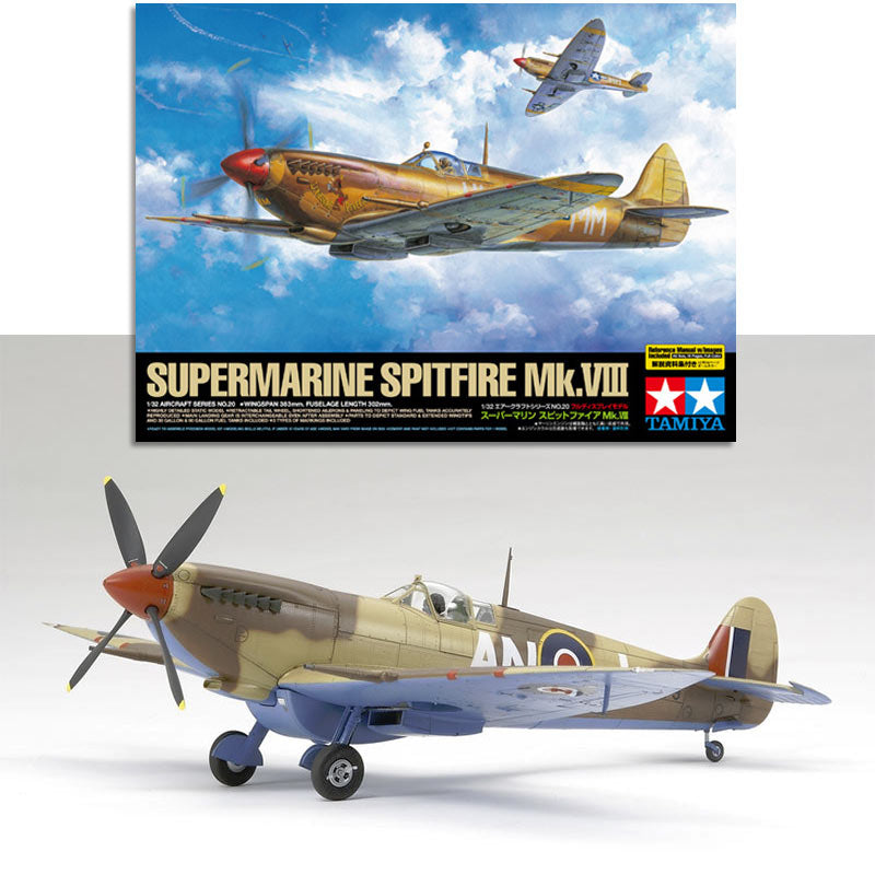 TAMIYA 60320 Spitfire MK.VIII 1:32 Aircraft Model Kit