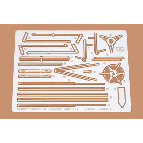 TAMIYA 61069 Swordfish Photo Etched Wire 1:48 Aircraft Model Kit