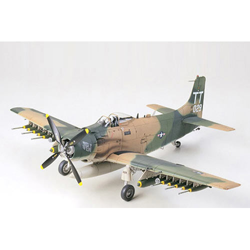 TAMIYA 61073 A-1J Skyraider U. S. Air Force 1:48 Aircraft Model Kit