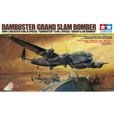 TAMIYA Lancaster Dambuster Grand Slam 1:48 Aircraft Model Kit 61111