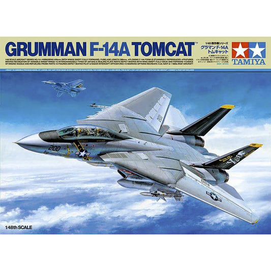 Tamiya 61114 F-14A Tomcat 1:48 Aircraft Model Kit
