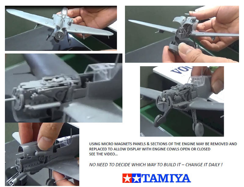 TAMIYA 61117 Messerschmitt BF-109 G6 1:48 Aircraft Model Kit