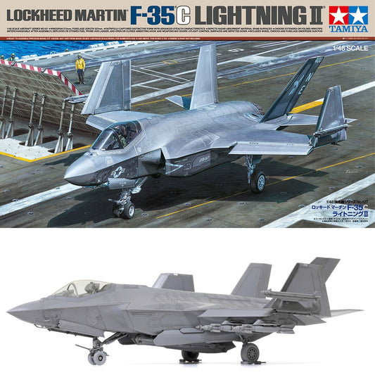 Tamiya 61127 Lockheed Martin F-35C Lightning II 1:48 Model Kit