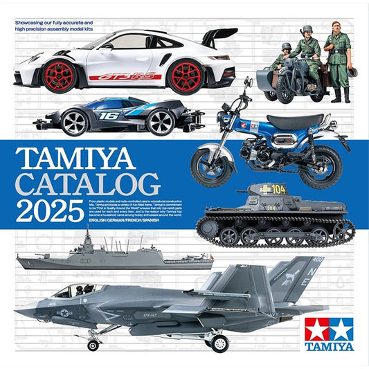 Tamiya 2025 Catalogue of Model Kits