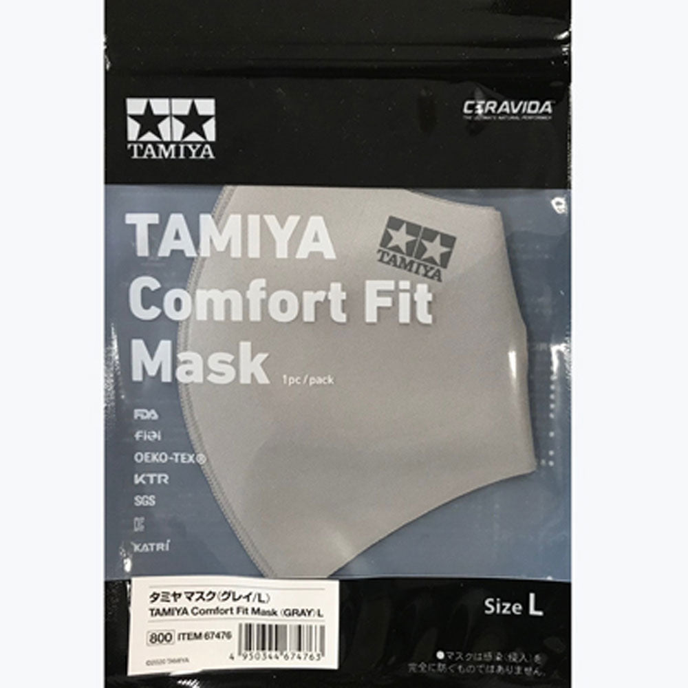 Tamiya Tamiya Comfort Fit Mask Grey 67476