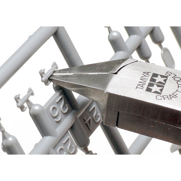 Tamiya 74123 Sharp Pointed Side Cutter (Slim Jaw) Model Kit Tool