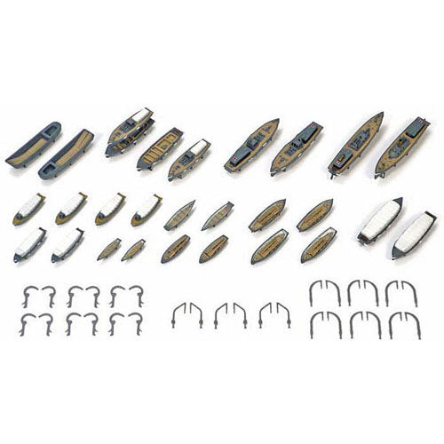 TAMIYA 78026 Japanese Navy WWII Utility Boat Set 1:350 Ship Model Kit