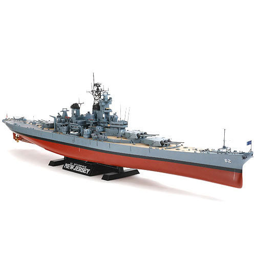 TAMIYA 78028 New Jersey (w/detail) 1:350 Ship Model Kit