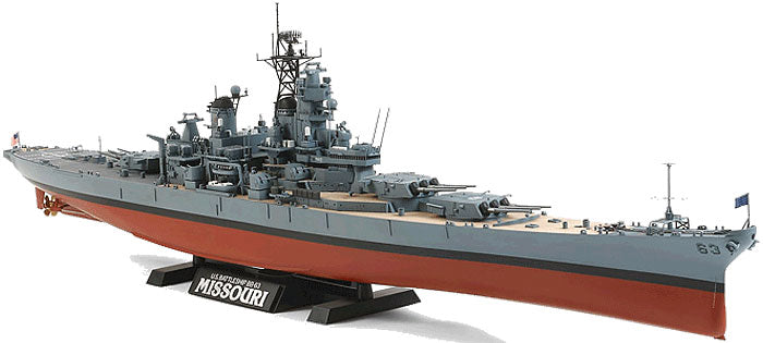 TAMIYA Missouri (c 1991) 1:350 Ship Model Kit 78029