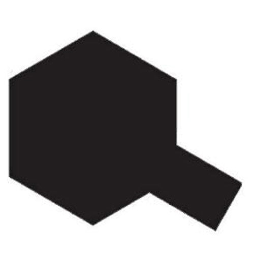 TAMIYA Acrylic Paint 10ml - X-18 Semi Gloss Black - Model Kit Paint Humbrol