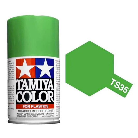 TAMIYA TS-35 Park Green 100ml Plastic Model Kit Spray Paint 85035