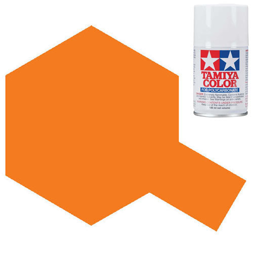 TAMIYA PS-7 Orange Polycarbonate Spray Paint 100ml Lexan RC Car Body