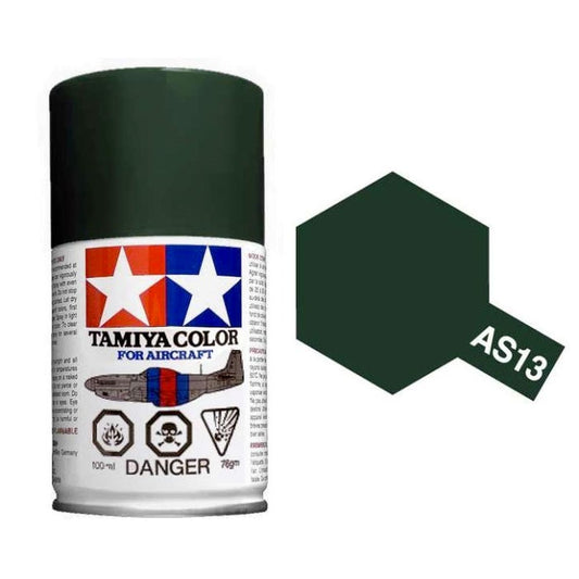 TAMIYA AS-13 Green (USAF) 100ml Model Aircraft Spray Paint 86513