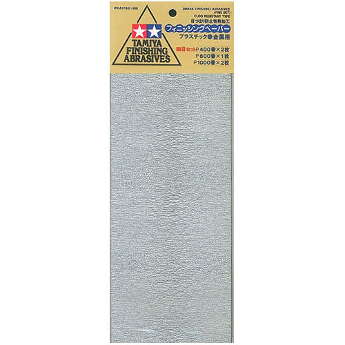 TAMIYA 87010 Finishing Abrasives Fine - Tools / Accessories