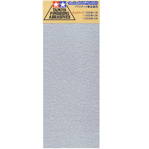 TAMIYA 87024 Finishing Abrasives Fine - Tools / Accessories