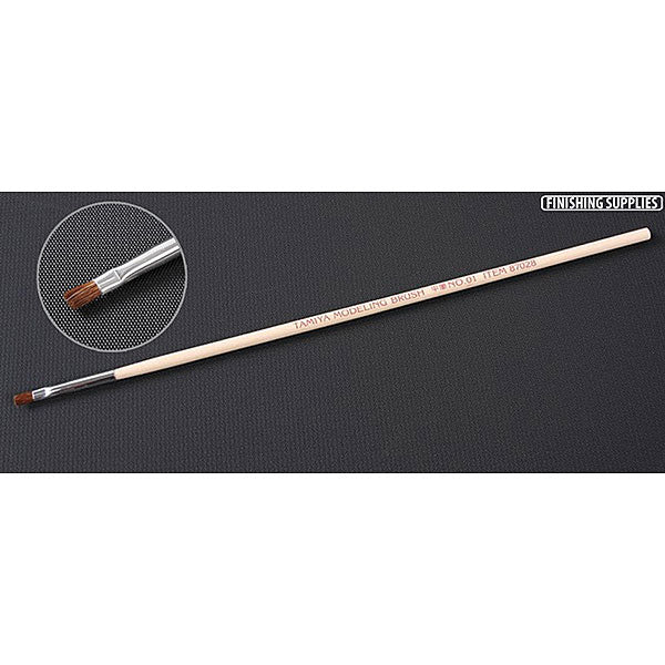 TAMIYA 87028 Flat Brush No.01 - Tools Accessories