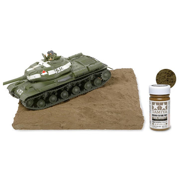 Tamiya 87109 Soil Dark Earth Diorama Texture Paint 100ml Model Paint