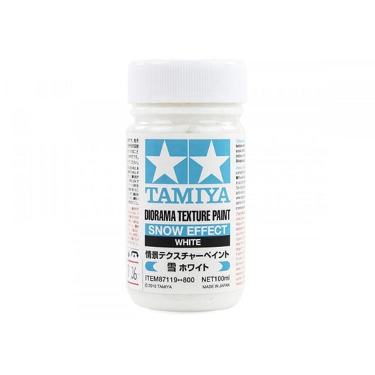 Tamiya White Snow Effect Diorama Texture Paint 100ml Model Paint 87119