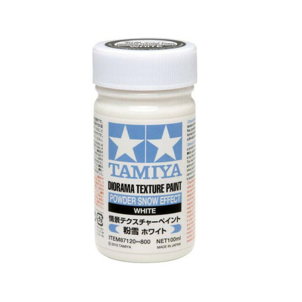 Tamiya 87120 Powder Snow Effect Diorama Texture Paint 100ml Model Paint