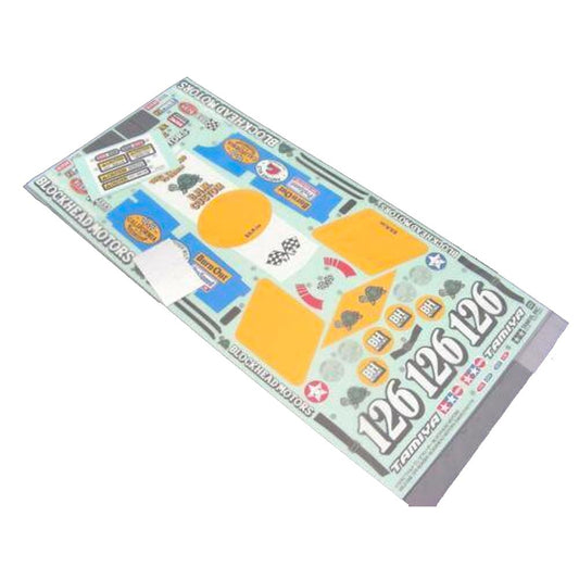 Tamiya 9490041 Sticker Set for Wild One Blockhead RC Car Spare Part