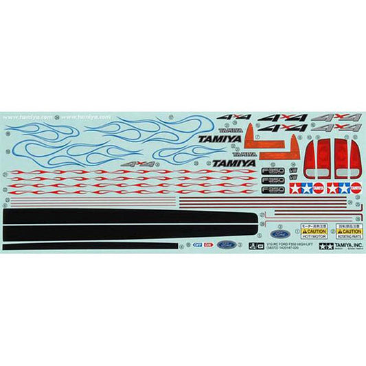 TAMIYA 9495491 Sticker for 58372 F350 Highlift