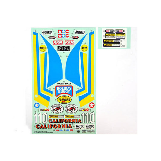 Tamiya 58470 Holiday Buggy 2010/DT02, 9495640/19495640 Decals/Stickers