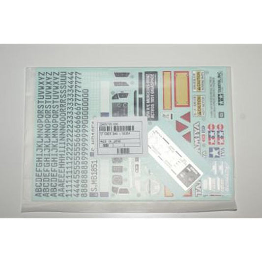 Tamiya 56335 Mercedes-Benz Actros 1851, 9495770/19495770 Decals/Stickers