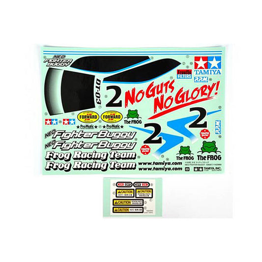 TAMIYA 58587 Neo Fighter Buggy/DT03, 9495811/19495811 Decals/Stickers