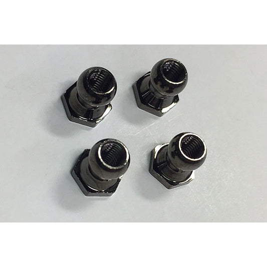 TAMIYA 9804206/19804206 5mm Ball Connector Nut (4 Pcs.) (DB01/XV-01/TA06/TB04)