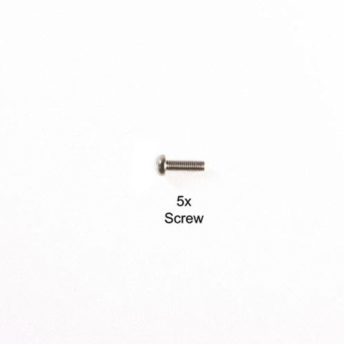 TAMIYA 9804394 2.6x10 Binding Screw Bk (5pc) 58447
