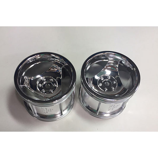 TAMIYA 9804560/19804560/*50497, Rear Wheels, 58123 Dyna Blaster/TR-15T