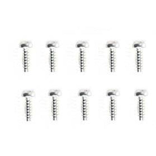 Tamiya 9805629/19805629 3x12mm Tapping Screw (4 Pcs.) (Hornet/Grasshopper/TT02)