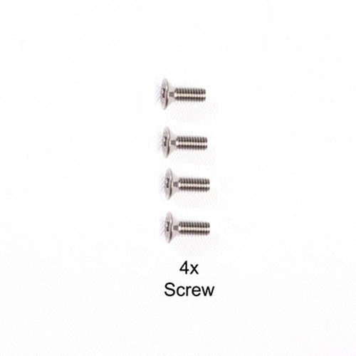 TAMIYA 9805696/19805696 3x8mm Countersunk Screw (4 Pcs.) (Bruiser/Hot Shot)