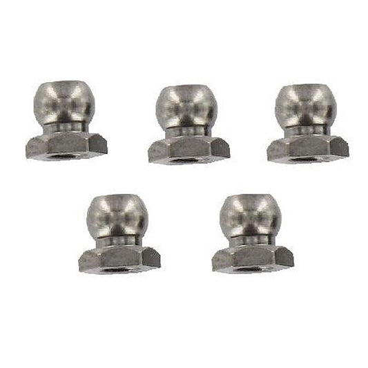 TAMIYA 9808012/19808012 5mm Ball Connector Nut Short (5 pcs) (TA07/M07/TA05)