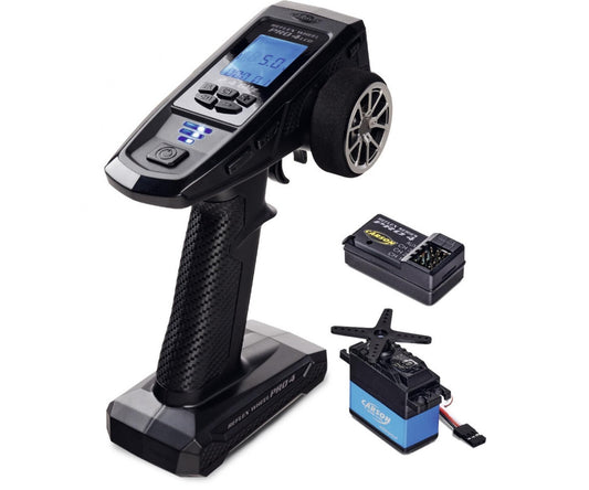 Carson C500120 Reflex Wheel Pro 4 2.4GHz LCD + 6kg Servo RC Accessory