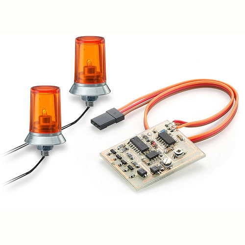 TAMIYA CARSON Parts Orange Flashing Light 24x15mm (2) C907010 500907010