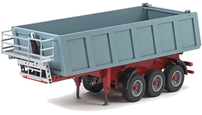 TAMIYA CARSON Tipper Trailer 3 Axles 1:14 C907050 500907050