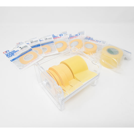 Tamiya Masking Tape Bundle with Dispenser - 1mm-40mm