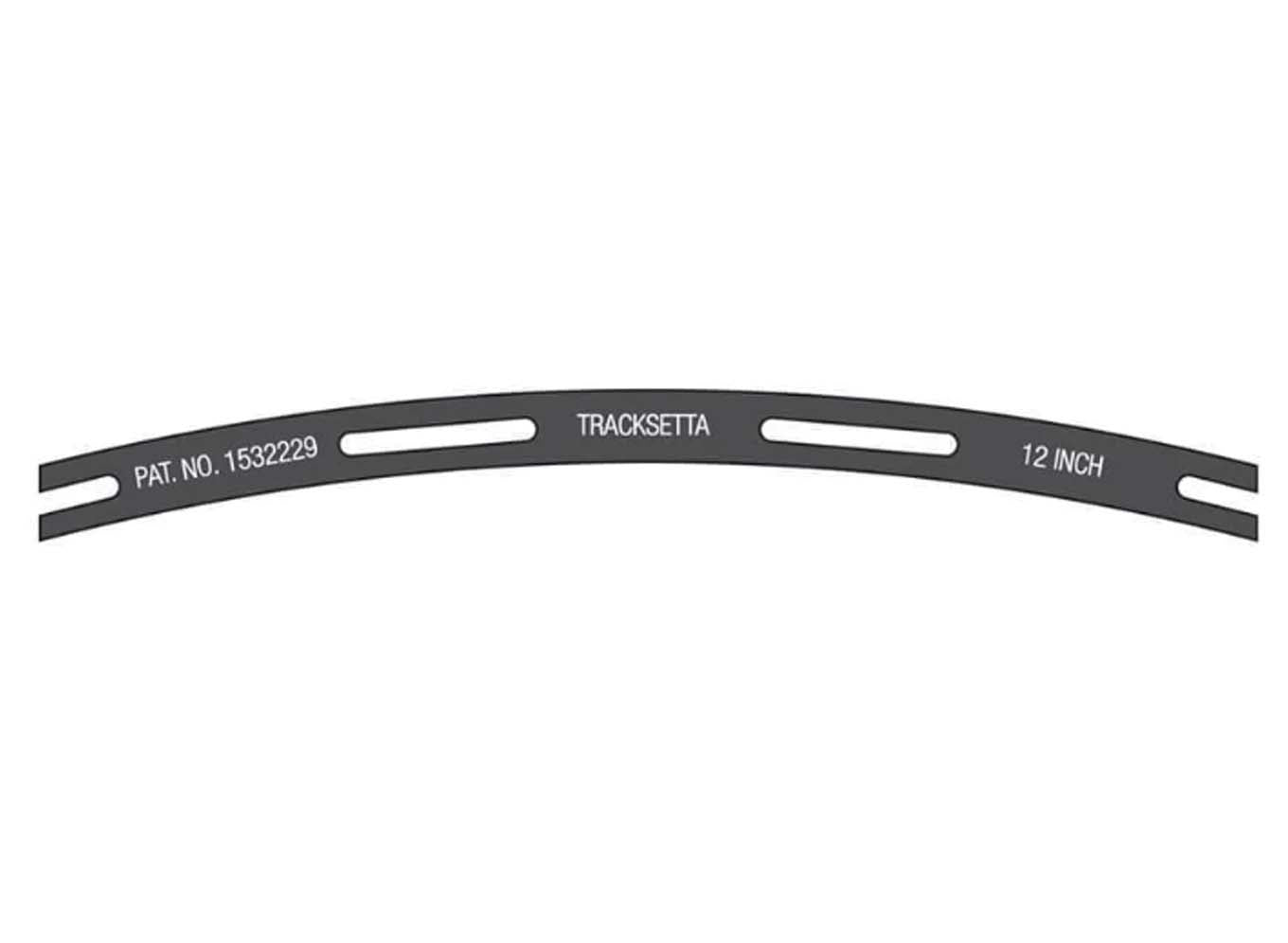 Tracksetta NT12 Track Laying Tool 12" N 305mm Radius N Gauge