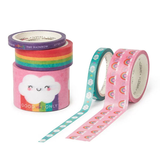 Legami Tape By Tape - Rainbow - Sticky Tape 5m Rolls