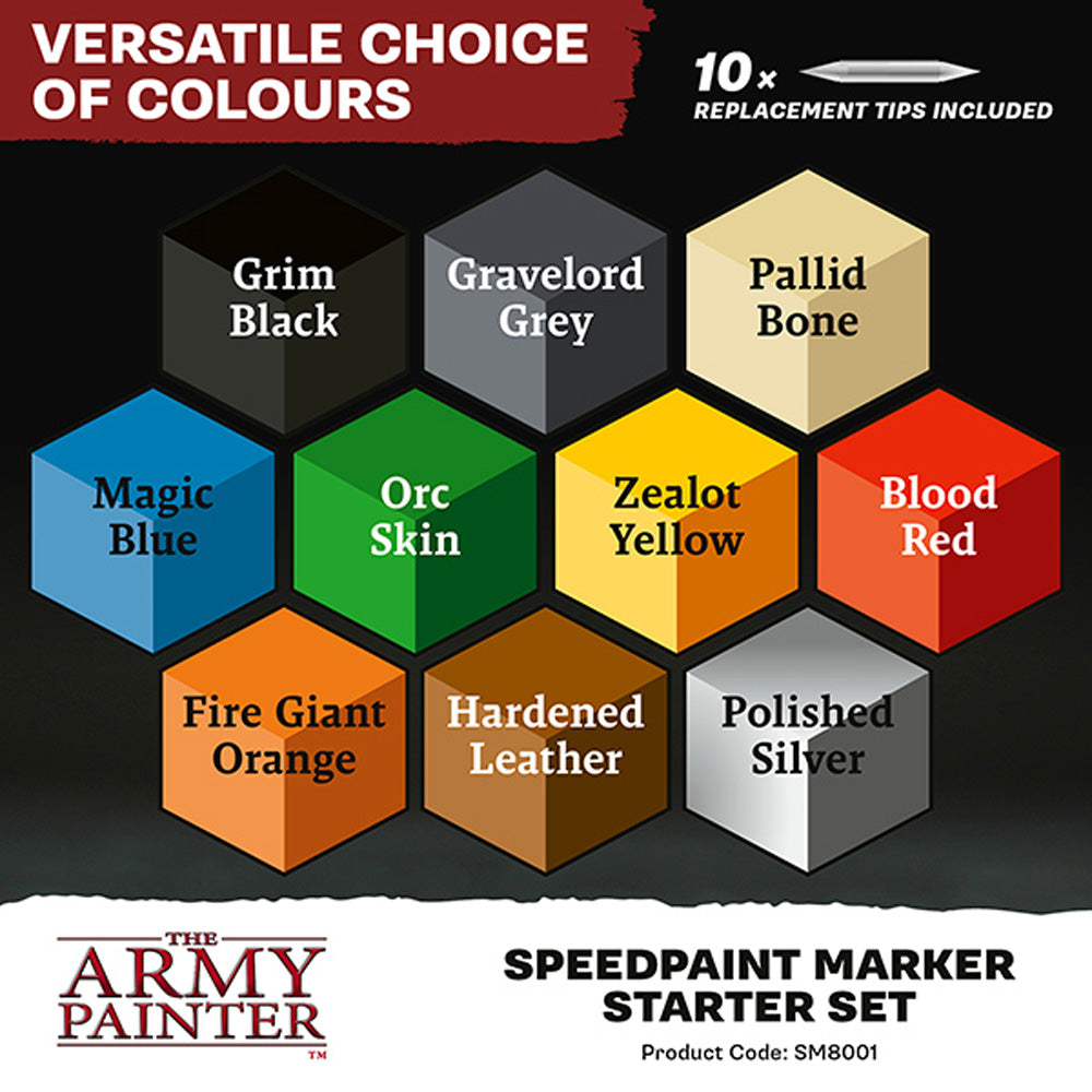 The Army Painter - Speedpaint 2.0 Acrylic Marker Starter Set